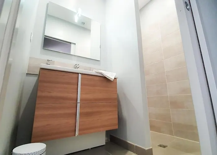 公寓 Le Nid Discret Avec Balcon Et Parking Prive Gratuit