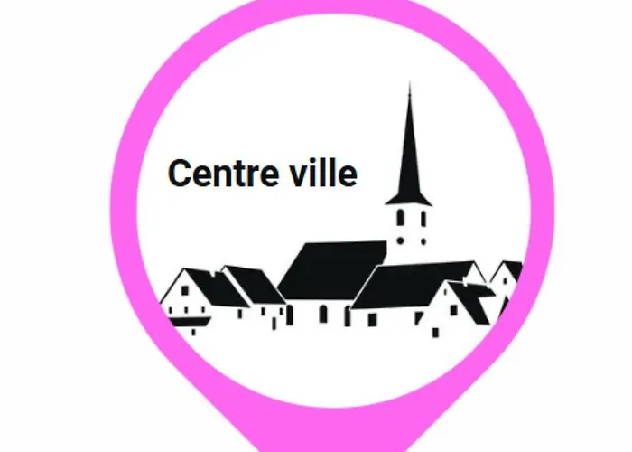 公寓 Le Nid Discret Avec Balcon Et Parking Prive Gratuit